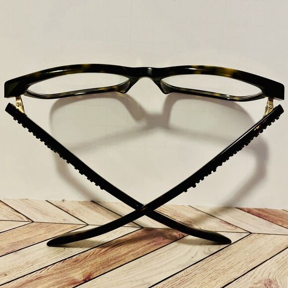 Jimmy Choo Eyeglasses Brown Black Gems JC239 086‎ 145 Brown Made in Italy Frames main image 8